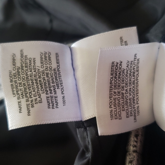 JONES New York Black And Silver Tweed Dress Suit. - Picture 14 of 16